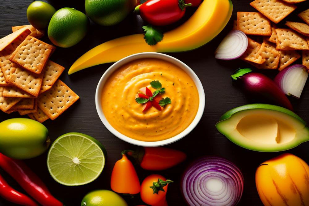 caribbean-inspired-spicy-mango-cheese-dip