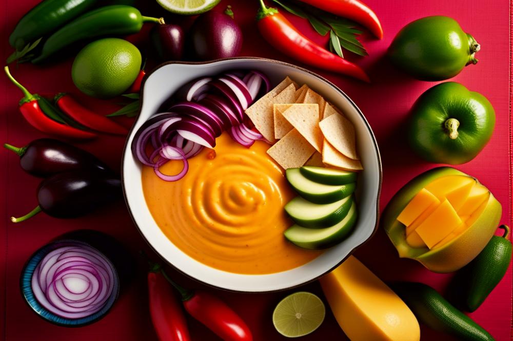 caribbean-inspired-spicy-mango-cheese-dip