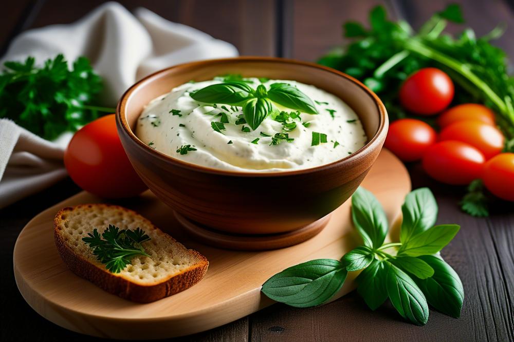 creamy-ricotta-cheese-dip-with-herbs