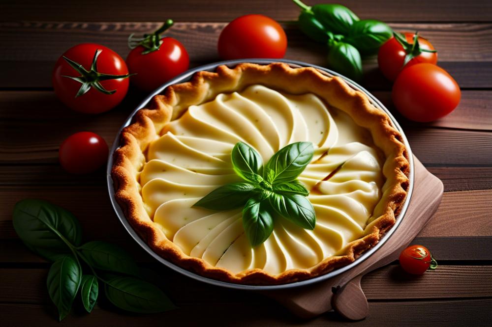 mozzarella-and-pesto-caprese-pie